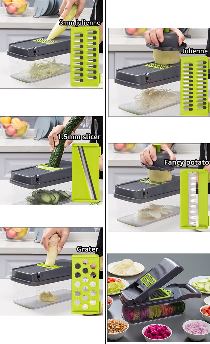Kitchen Vegetable Mandoline Slicer Kitchen Vegetable Mandoline Slicer